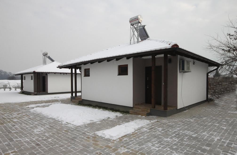 Konak Nestor Bungalows Skopje Bagian luar foto